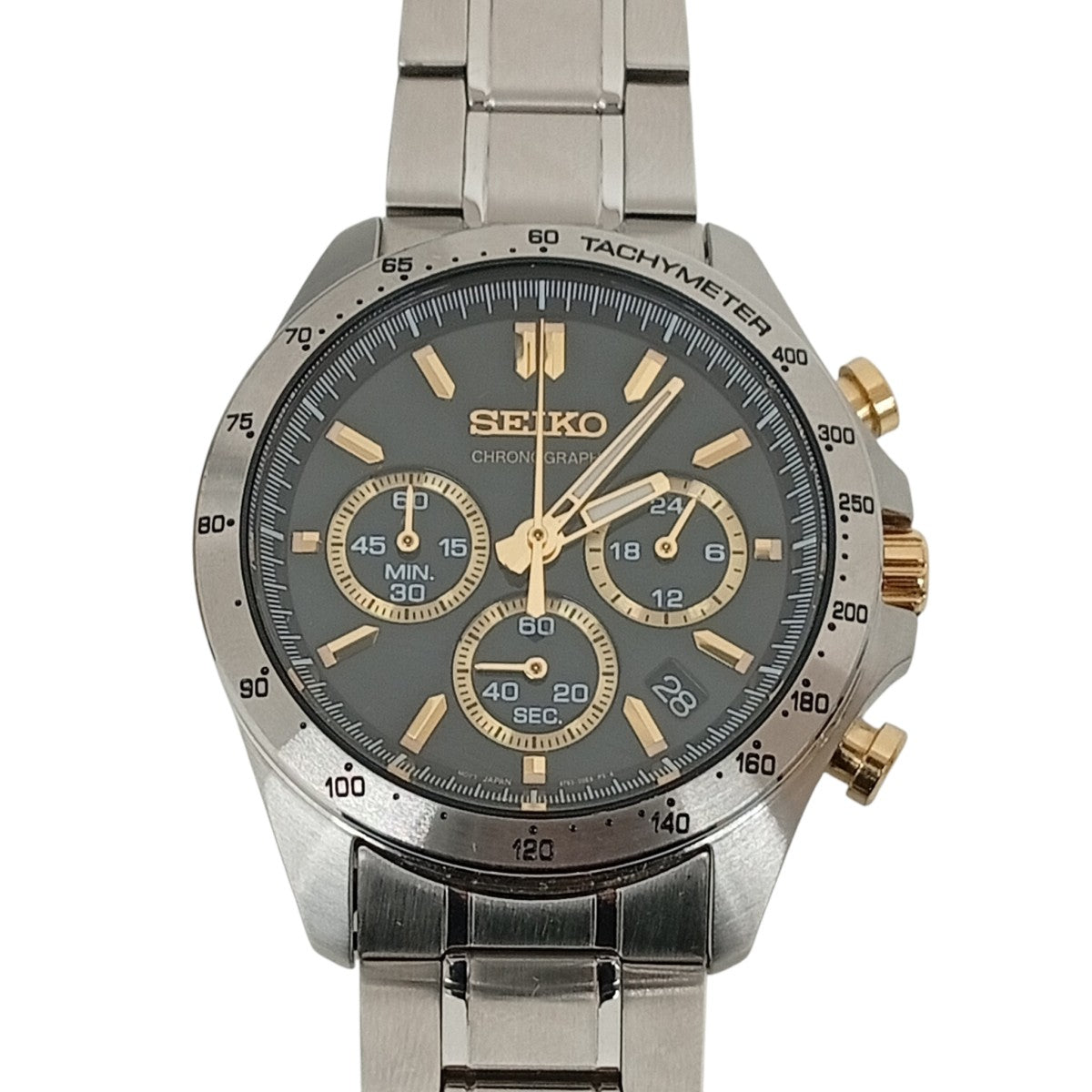SEIKO スピリットクロノグラフ時計8T63-00D0 古着・中古-1枚目のアイテム画像