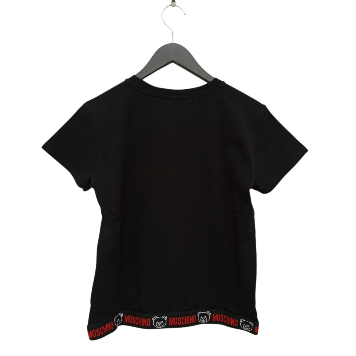 MOSCHINO BEARラインロゴプリントTシャツZUA1920 古着・中古-2枚目のアイテム画像
