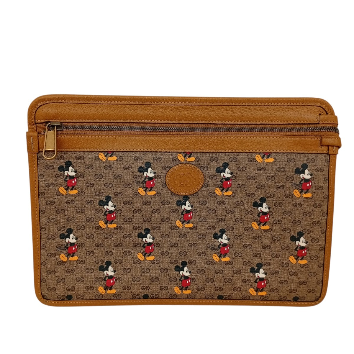 GUCCI Disney マイクロGGスプリームクラッチバッグ602552 古着・中古-1枚目のアイテム画像
