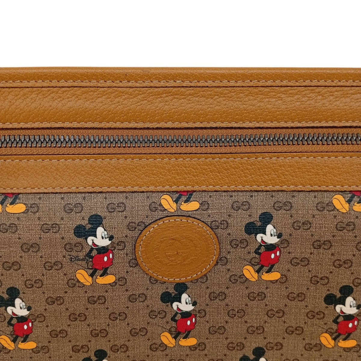 GUCCI Disney マイクロGGスプリームクラッチバッグ602552 古着・中古-3枚目のアイテム画像