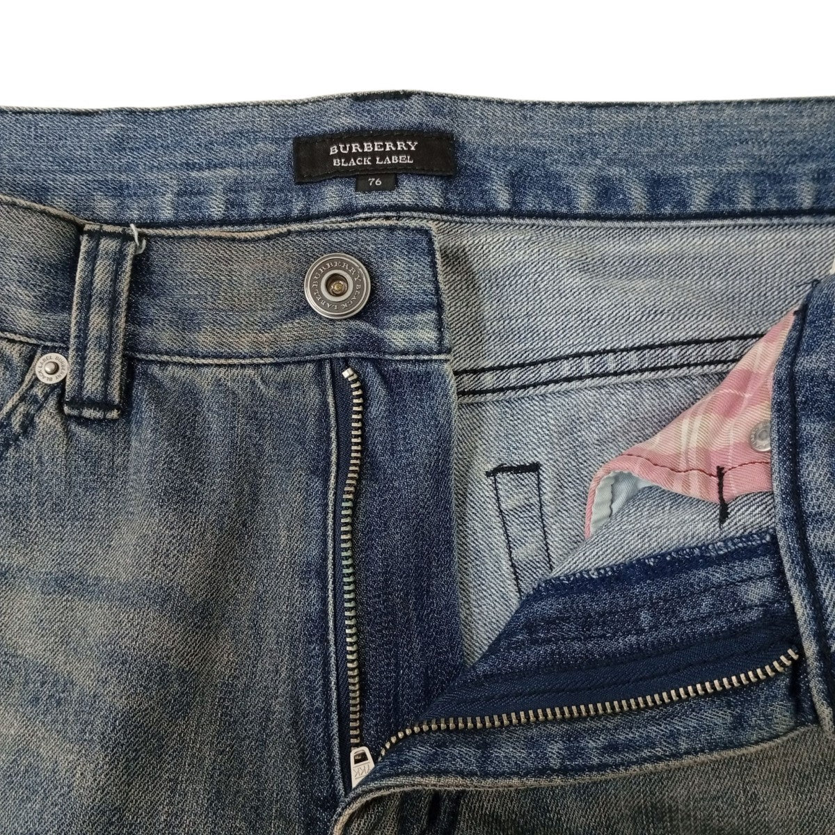 BURBERRY BLACK LABEL デニムパンツD1R30-402-24 古着・中古-3枚目のアイテム画像