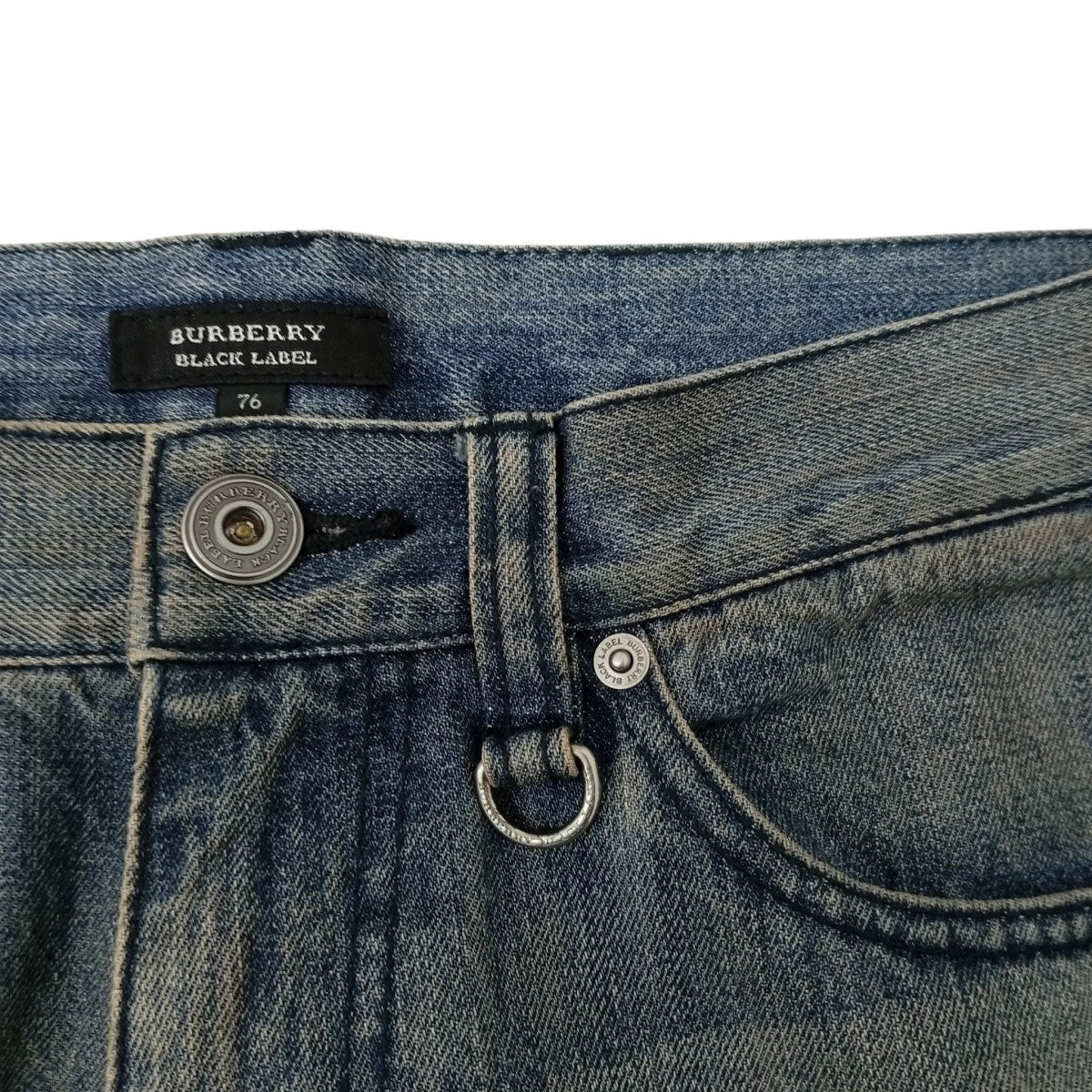 BURBERRY BLACK LABEL デニムパンツD1R30-402-24 古着・中古-6枚目のアイテム画像