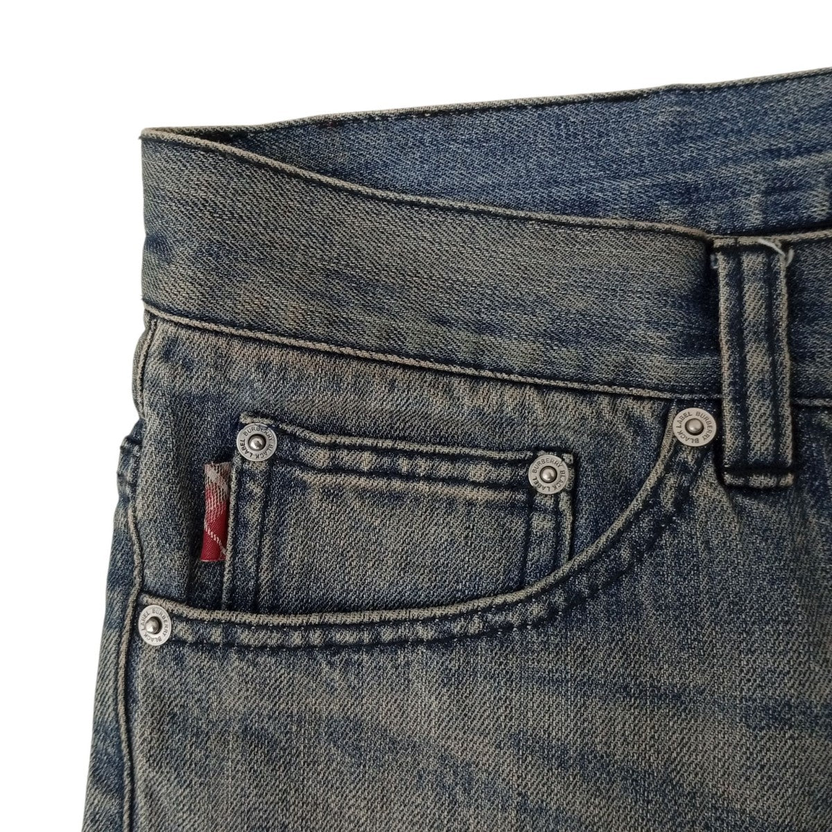 BURBERRY BLACK LABEL デニムパンツD1R30-402-24 古着・中古-7枚目のアイテム画像