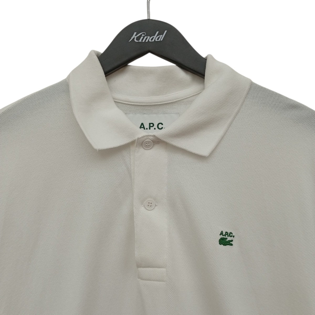 A．P．C．×LACOSTE ポロシャツPH2494 古着・中古-7枚目のアイテム画像