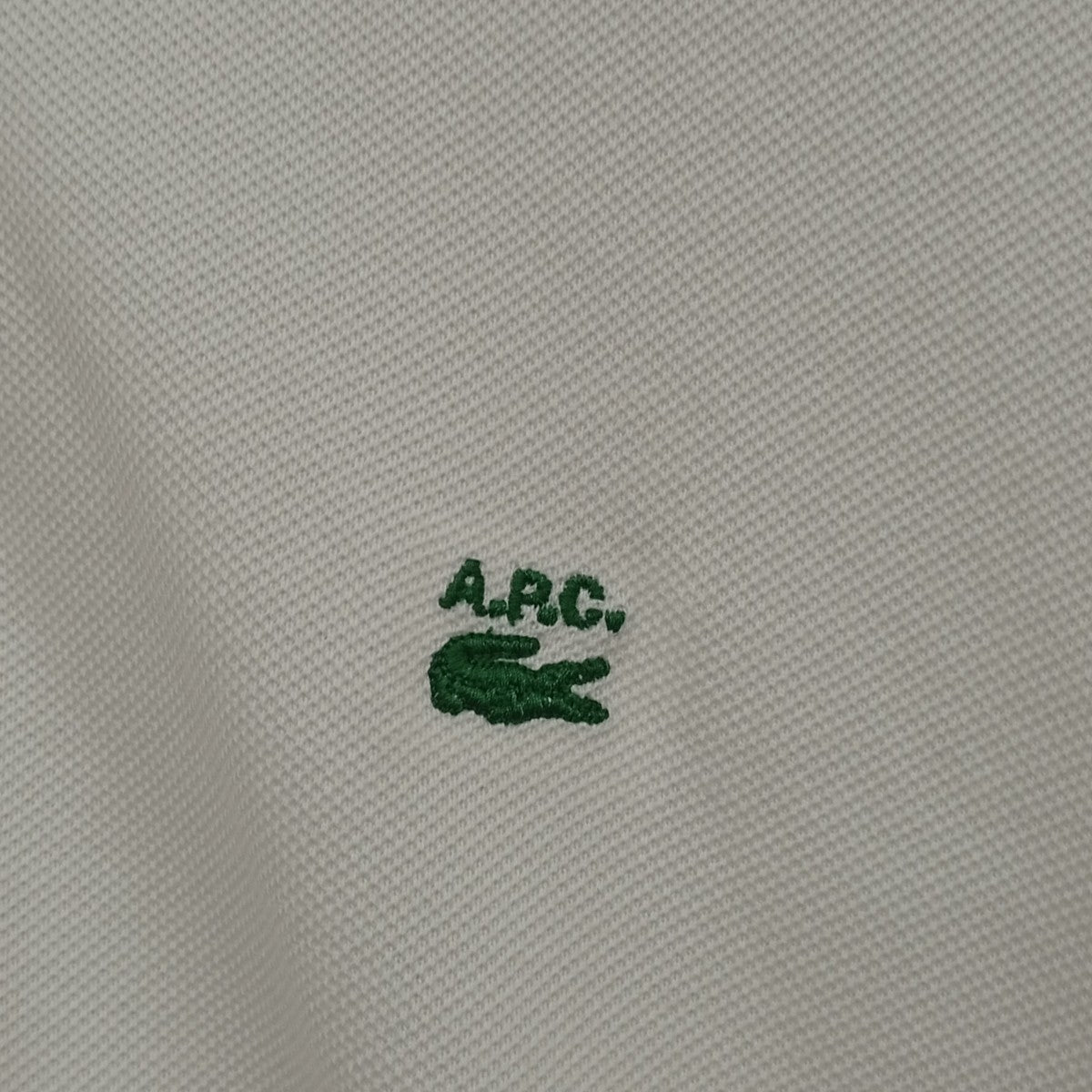 A．P．C．×LACOSTE ポロシャツPH2494 古着・中古-8枚目のアイテム画像
