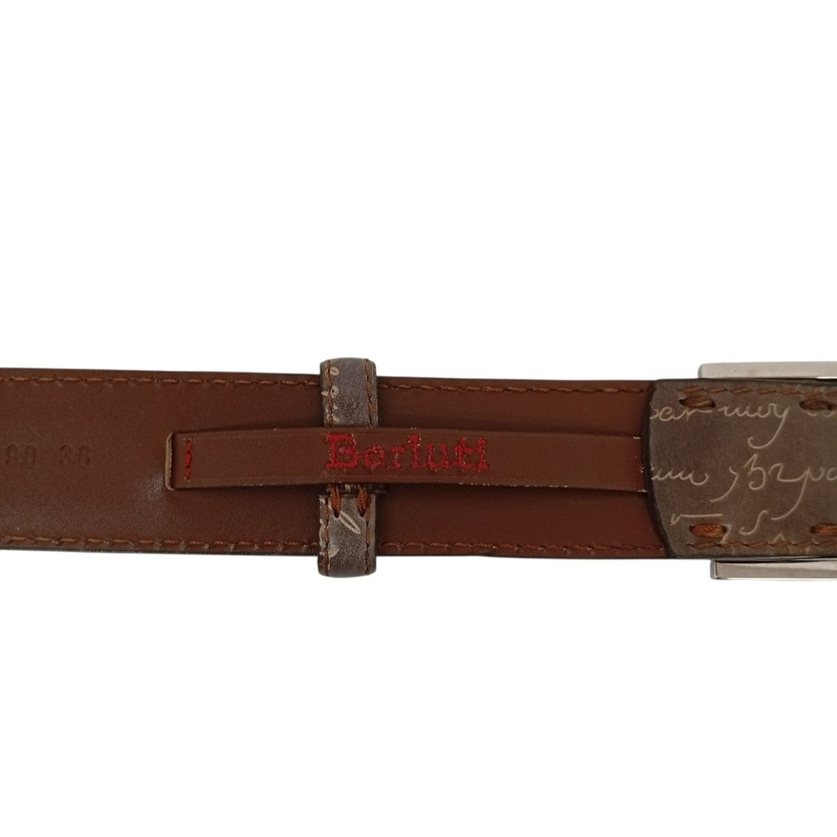 Berluti カリグラフィベルト 古着・中古-5枚目のアイテム画像