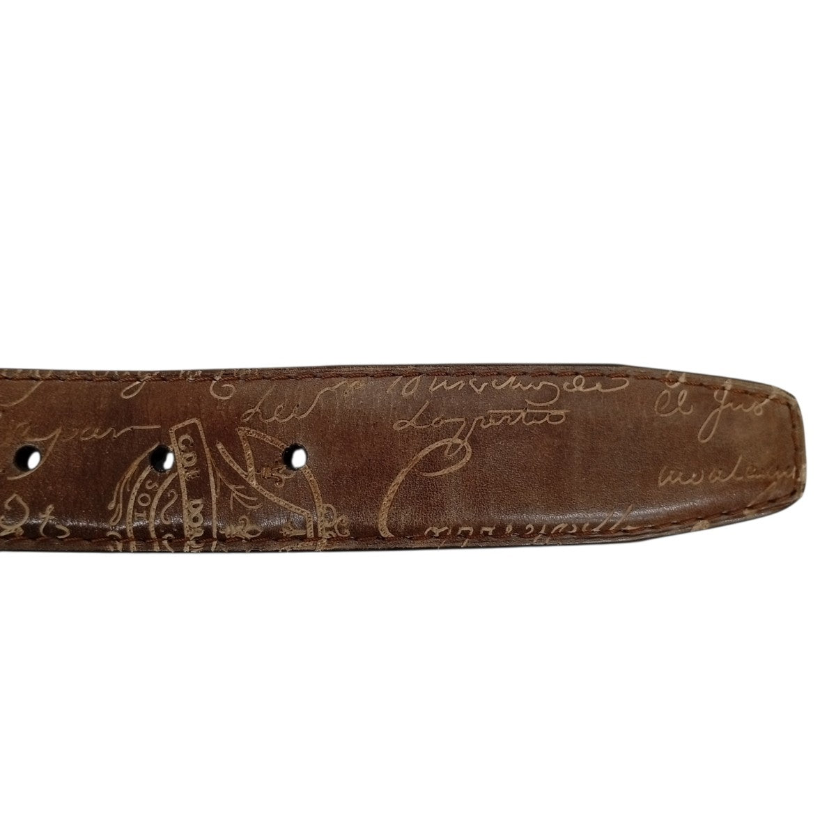 Berluti カリグラフィベルト 古着・中古-6枚目のアイテム画像