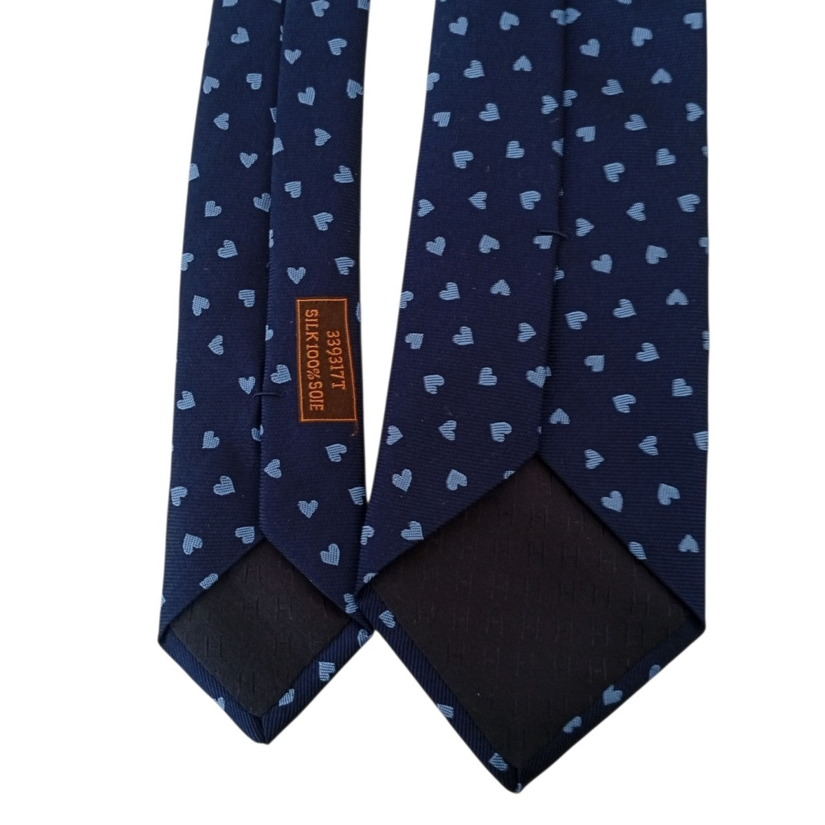 HERMES ダンシングハートネクタイ339317T 古着・中古-3枚目のアイテム画像