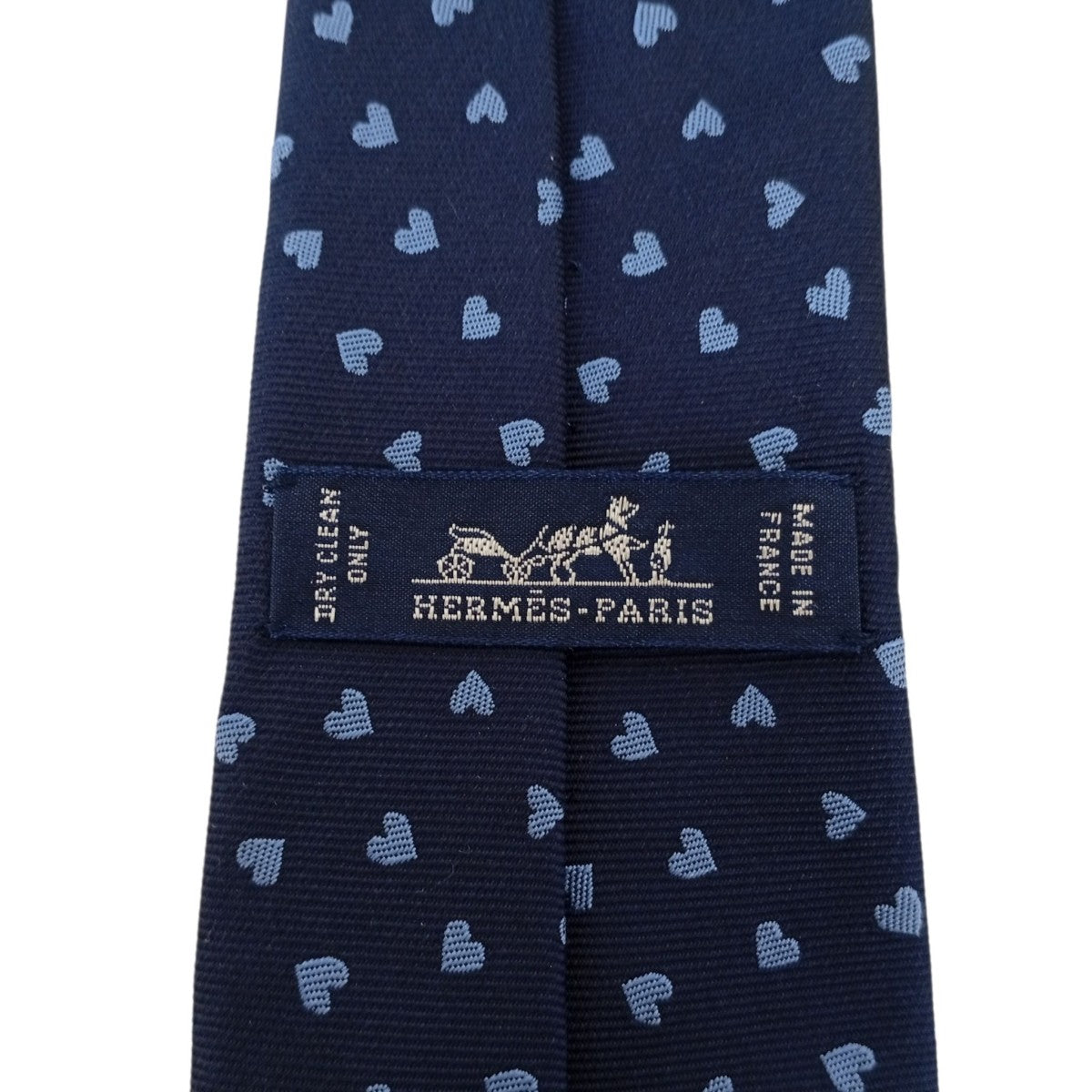 HERMES ダンシングハートネクタイ339317T 古着・中古-4枚目のアイテム画像