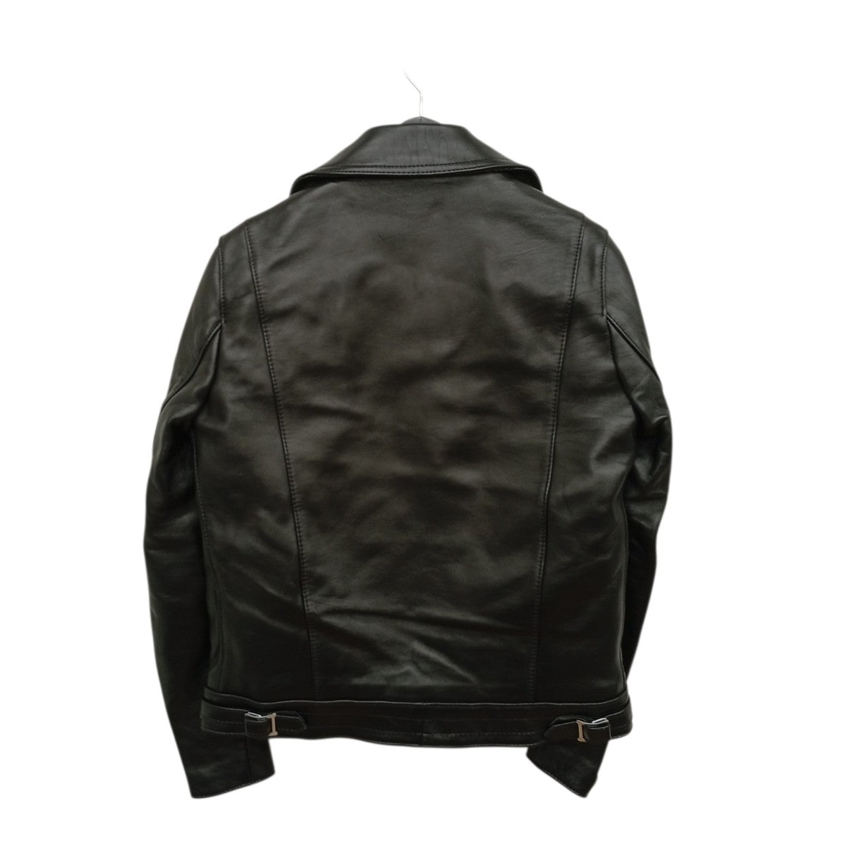 Lewis Leathers サイクロン シープブラック レッドキルティングレザージャケット99-231-08 古着・中古-2枚目のアイテム画像