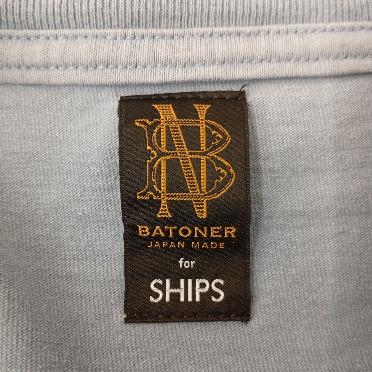 BATONER×SHIPS TシャツBN-20SM-045 古着・中古-3枚目のアイテム画像