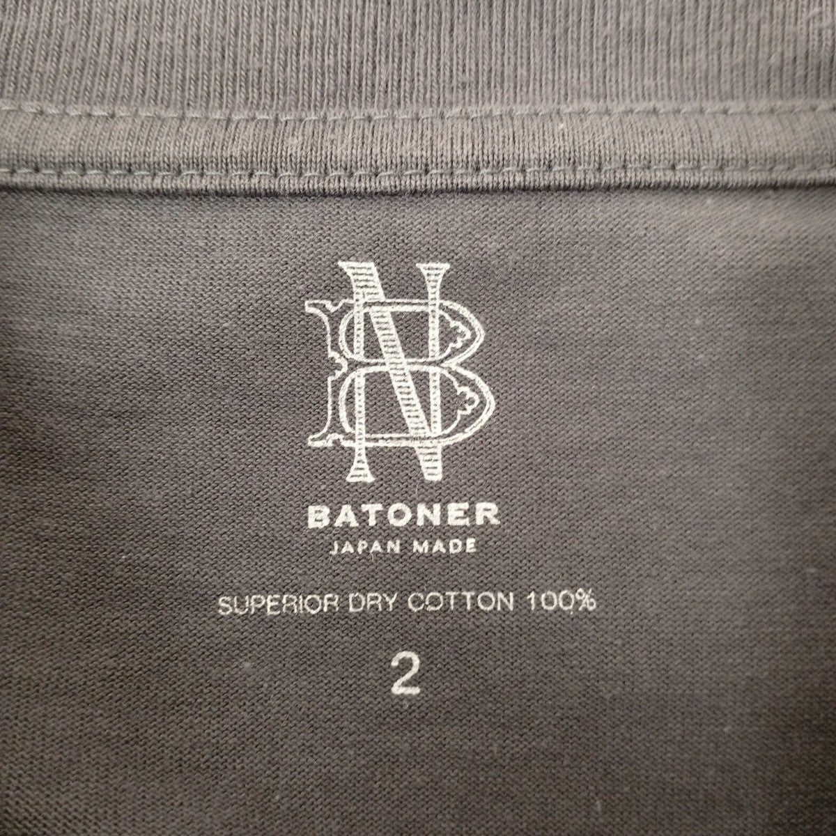 BATONER TシャツBN-22SM-053 古着・中古-3枚目のアイテム画像