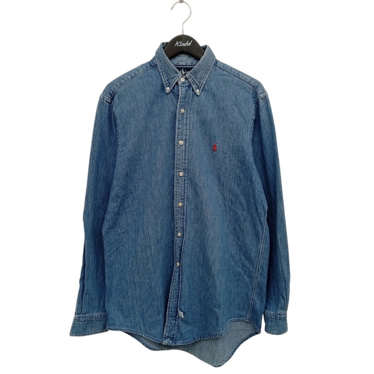 RALPH LAUREN USA製 ボタンダウンデニムシャツ 古着・中古-1枚目のアイテム画像