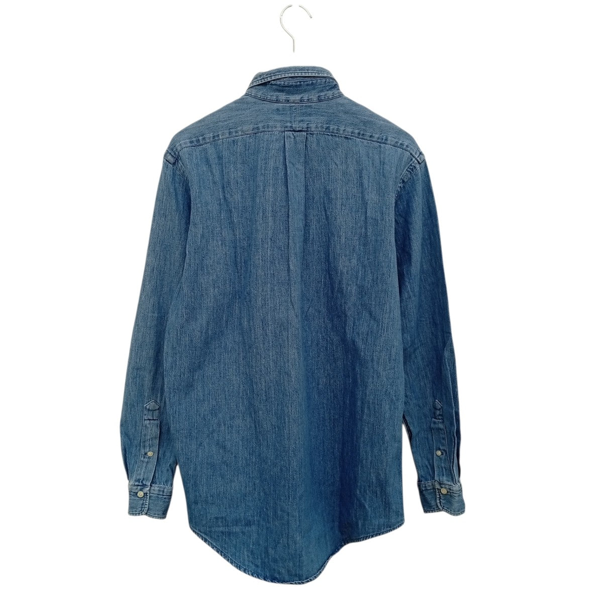 RALPH LAUREN USA製 ボタンダウンデニムシャツ 古着・中古-2枚目のアイテム画像