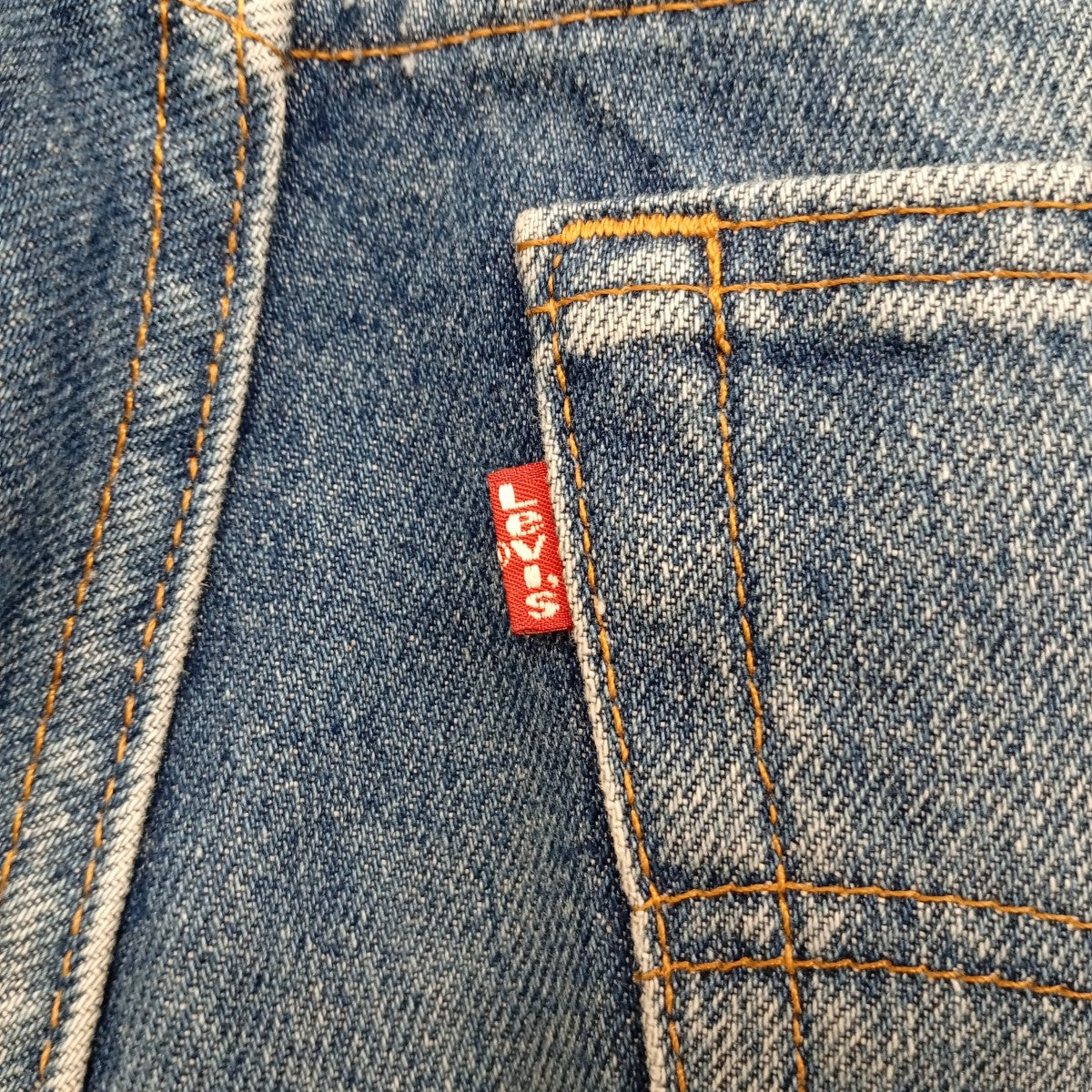 LEVI’S 505-0217 米国製 ボタン裏525デニムパンツ 古着・中古-8枚目のアイテム画像