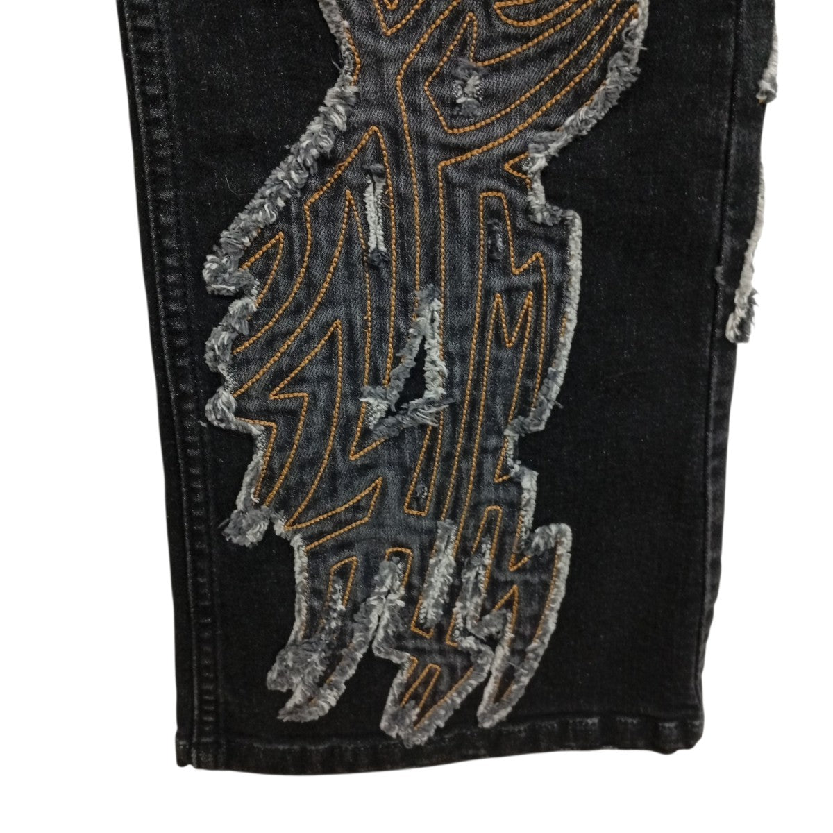 glamb hide Tribal DenimデニムパンツHD05 古着・中古-8枚目のアイテム画像