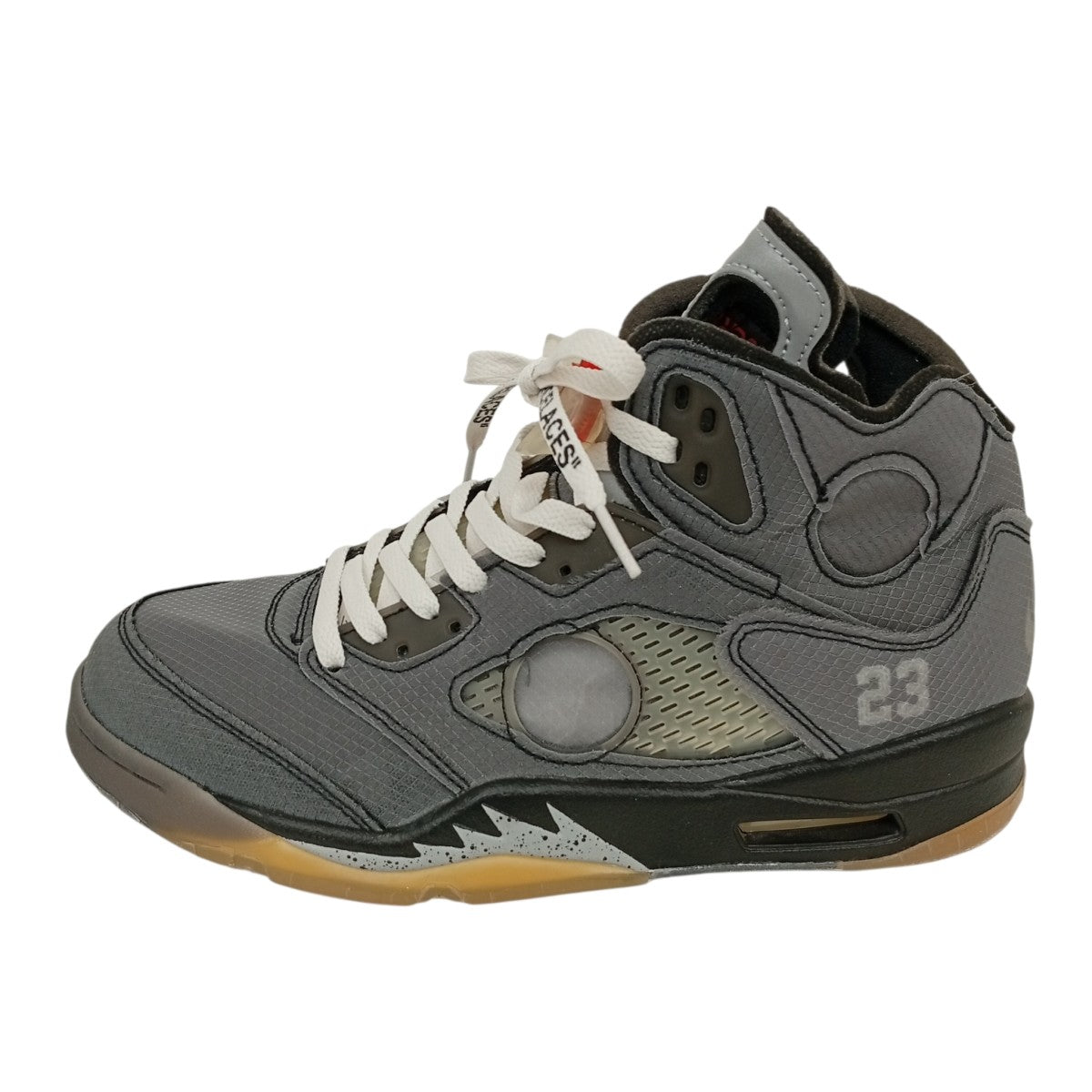 NIKE×OFFWHITE AIR JORDAN 5 RETRO SPスニーカーCT8480-001 古着・中古-3枚目のアイテム画像