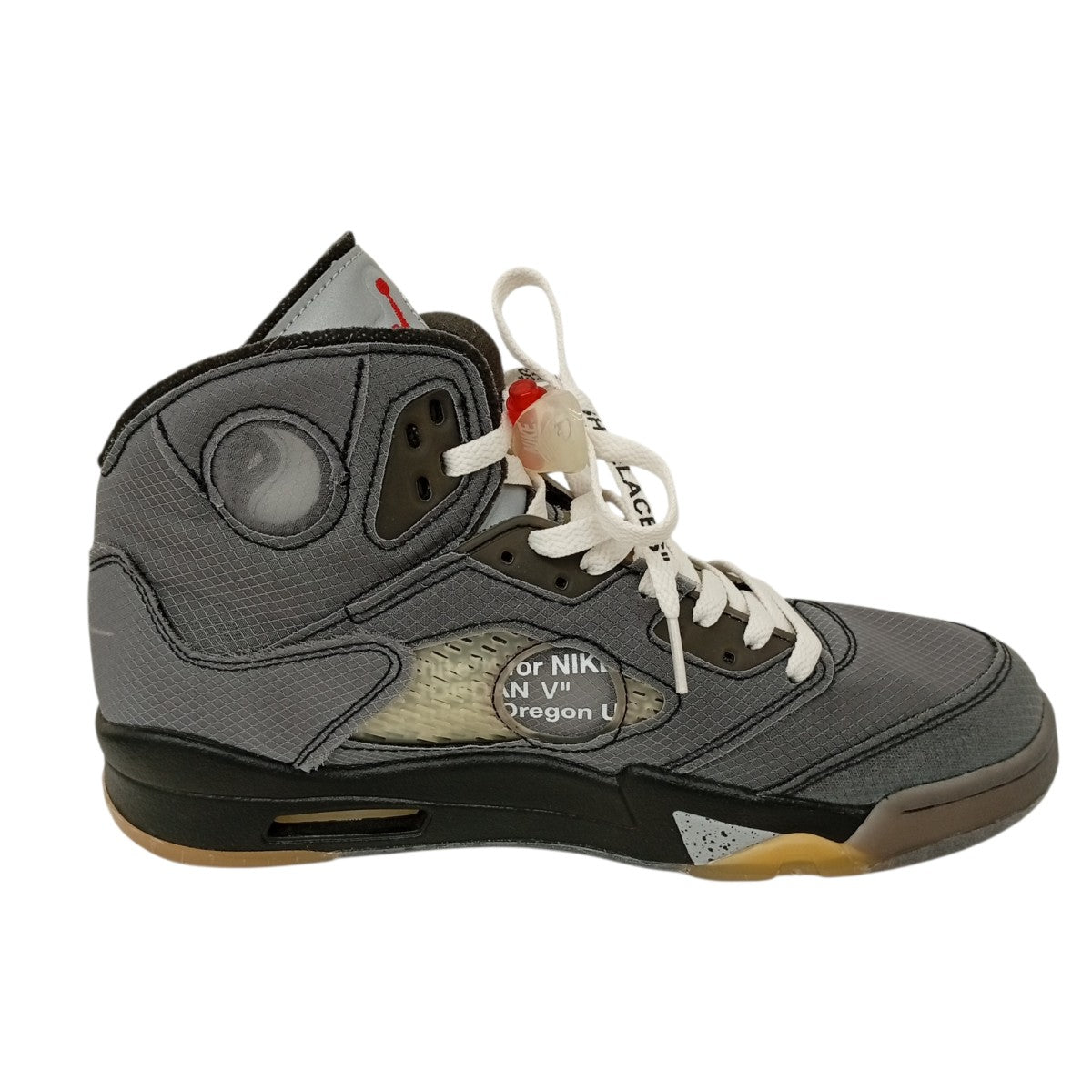 NIKE×OFFWHITE AIR JORDAN 5 RETRO SPスニーカーCT8480-001 古着・中古-8枚目のアイテム画像