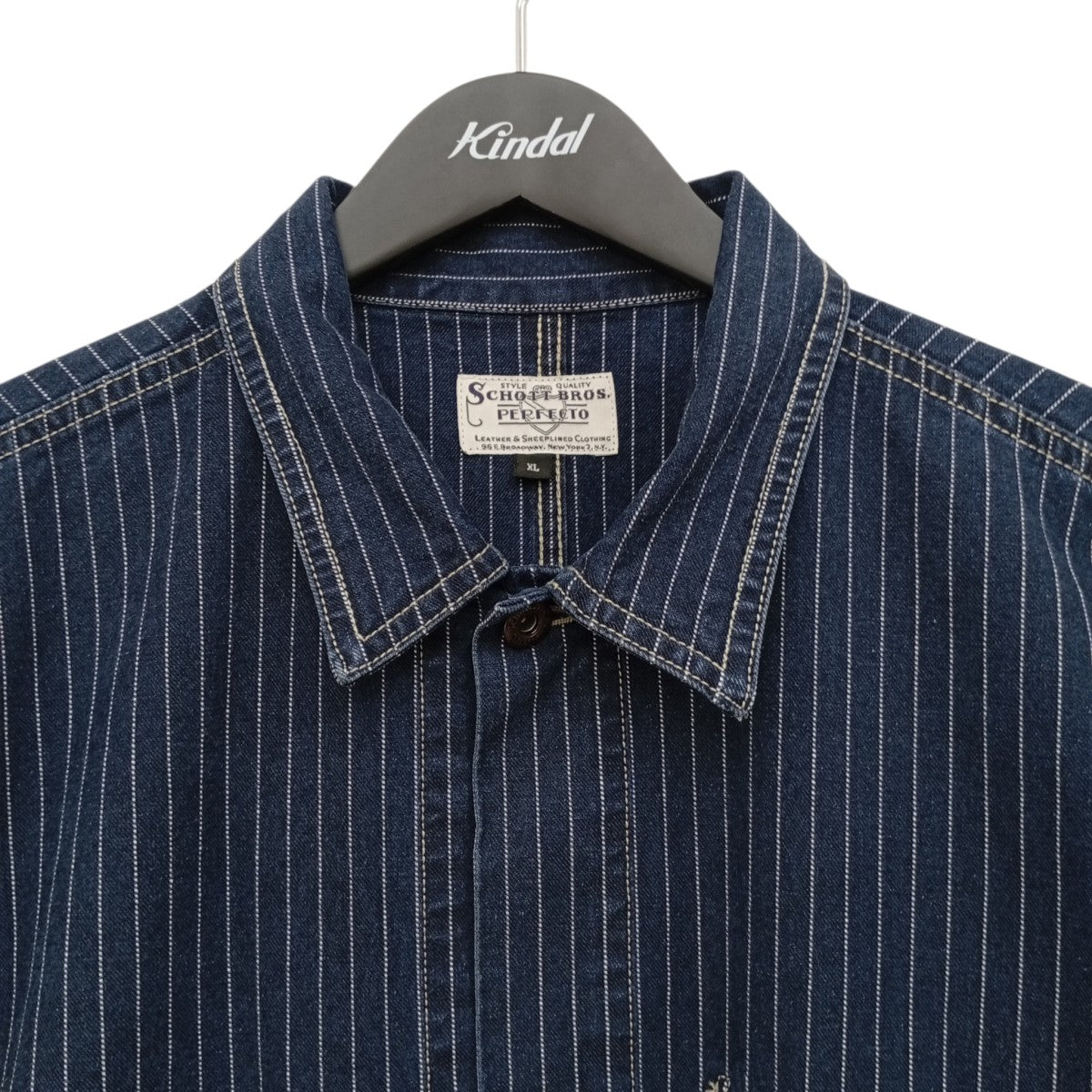 SCHOTT BROS． OLD HICKORY DENIM JACKETストライプジャケット782-3952009 古着・中古-7枚目のアイテム画像