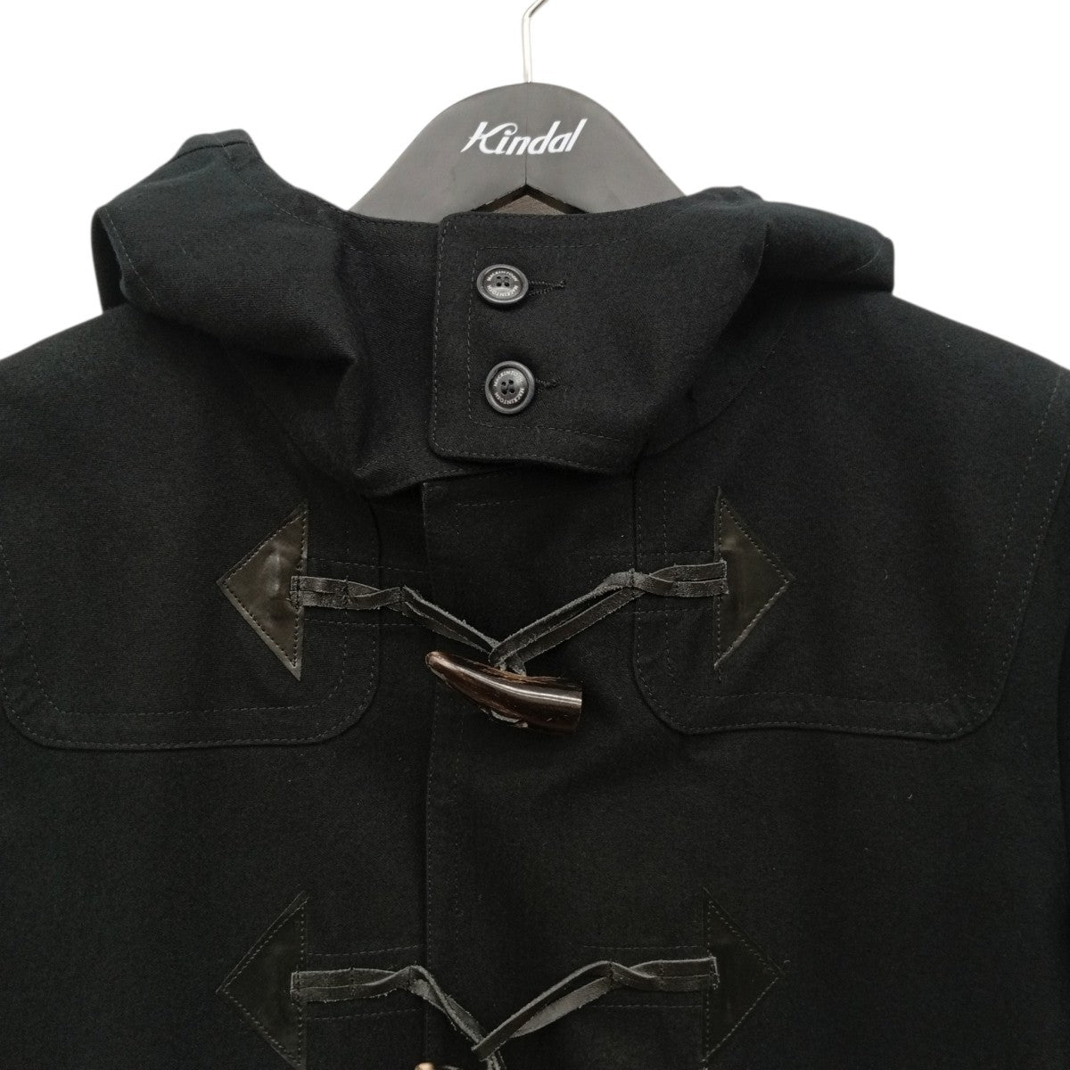 MACKINTOSH×FOX BROTHERS ダッフルコート 古着・中古-5枚目のアイテム画像
