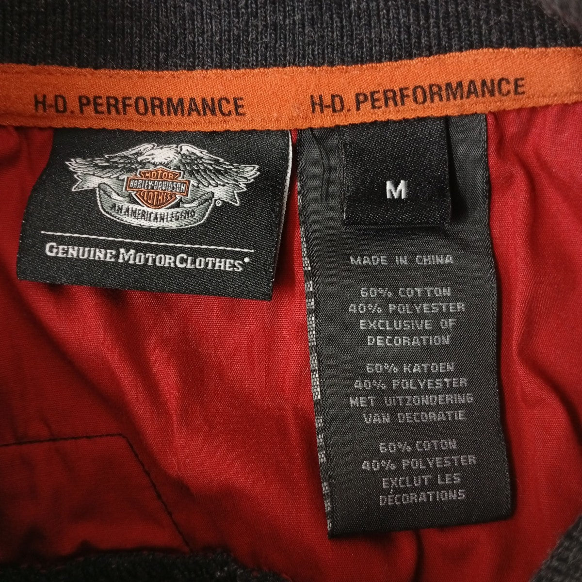 HARLEY-DAVIDSON 半袖ポロシャツ 古着・中古-4枚目のアイテム画像