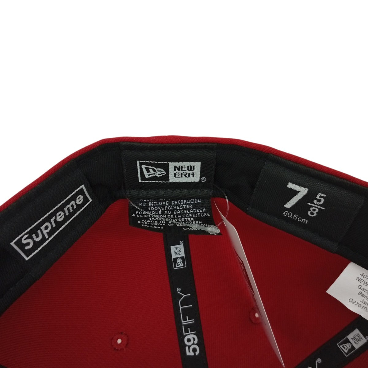 Supreme×New Era Devil S Logoキャップ レッド サイズ 7 5/8｜【公式
