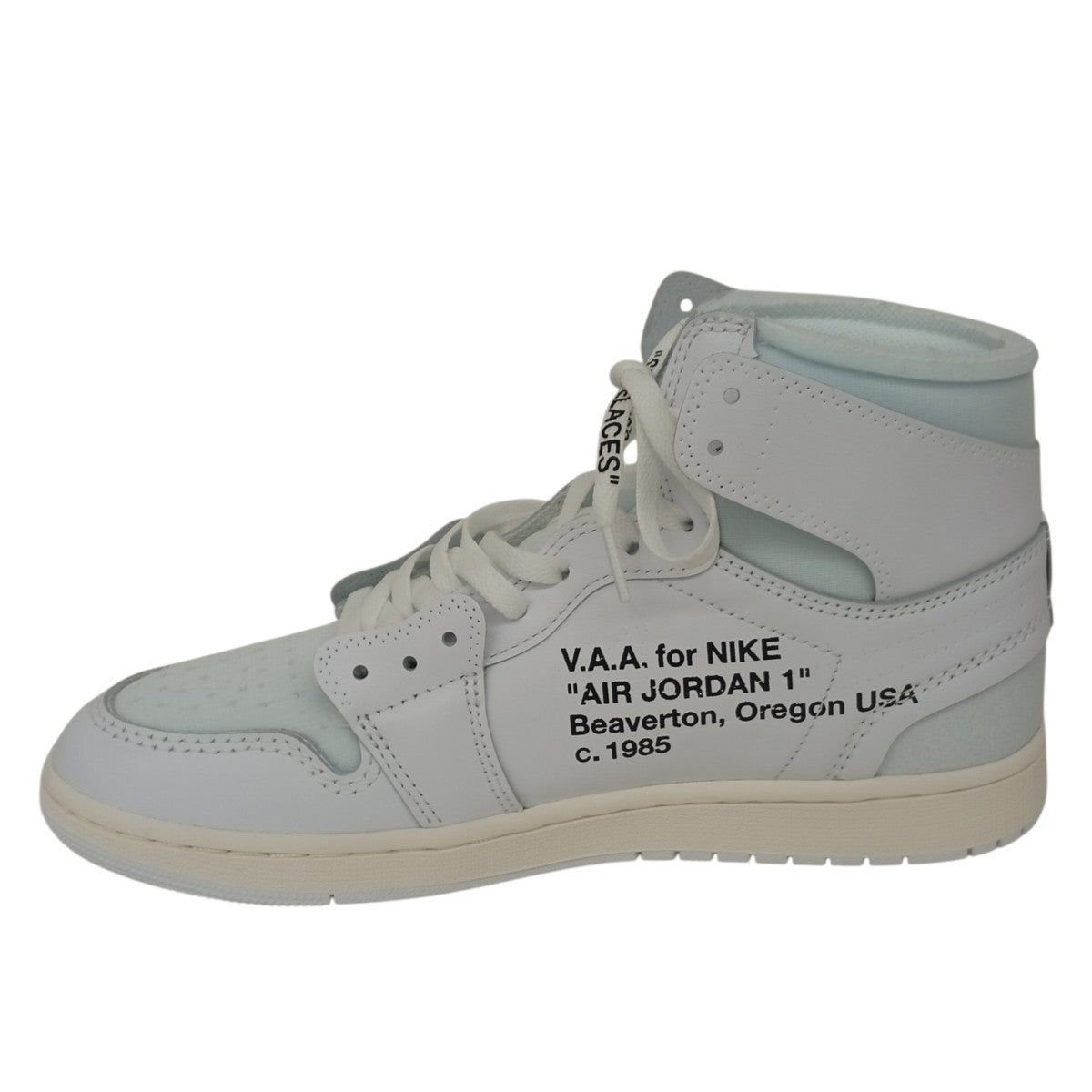 NIKE×Virgil Abloh Archive (V．A．A．) Air Jordan 1 Retro High OG AlaskaスニーカーAA3834-100 古着・中古-6枚目のアイテム画像