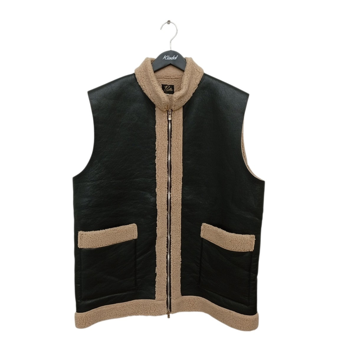 Needles Zipped Tibetan Vest-BoaベストFK065 古着・中古-1枚目のアイテム画像