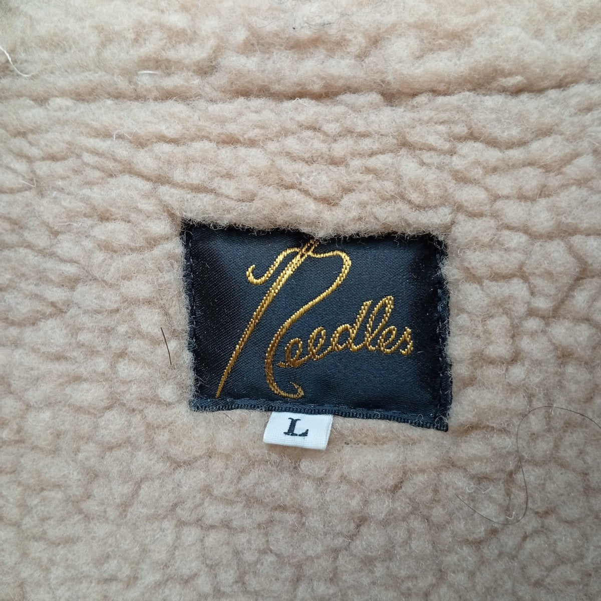 Needles Zipped Tibetan Vest-BoaベストFK065 古着・中古-3枚目のアイテム画像