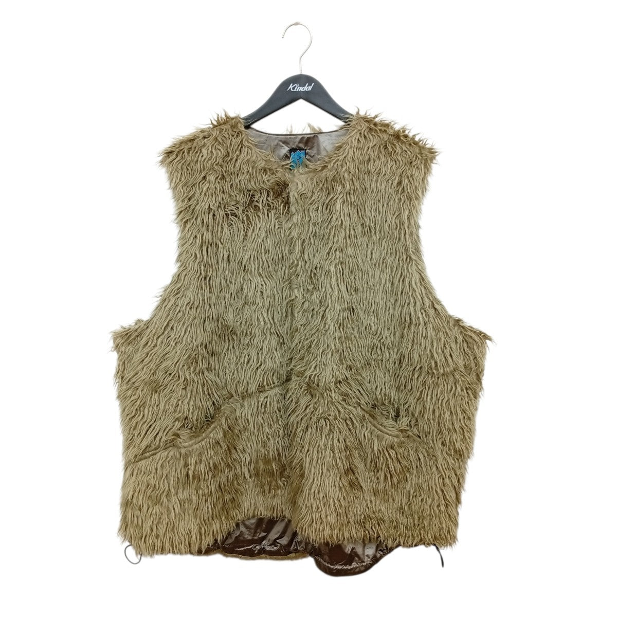 Sunny Sports CURLY FLEECE BIGGEST VESTファーベスト 古着・中古-1枚目のアイテム画像