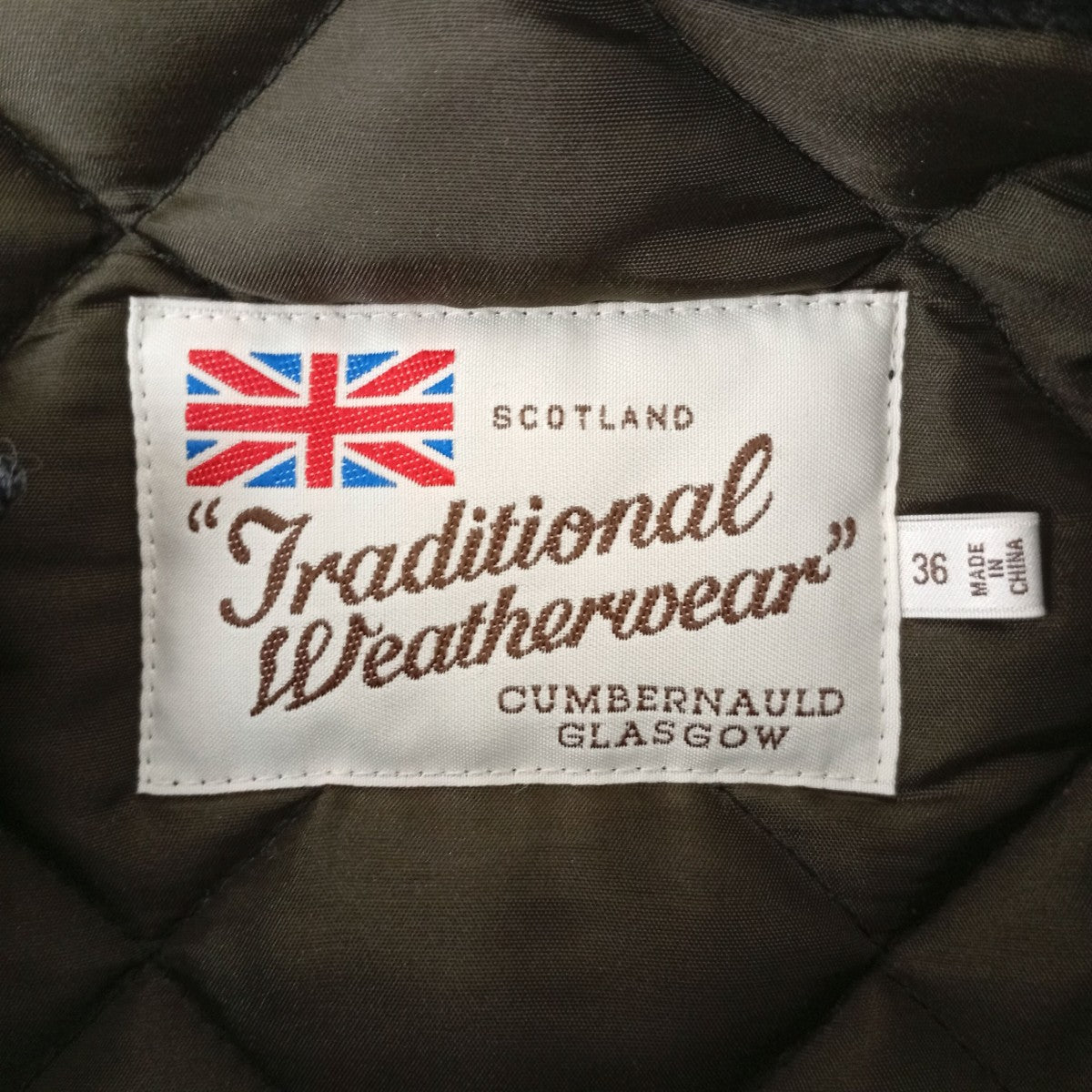 Traditional Weatherwear キルティングジャケットL212APQCO0255AA 古着・中古-3枚目のアイテム画像