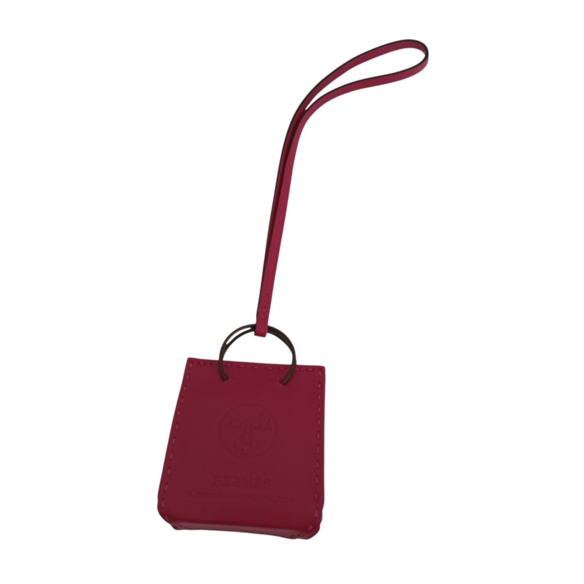 HERMES(エルメス) サックオランジュチャーム Y刻印 ローズメキシコ
