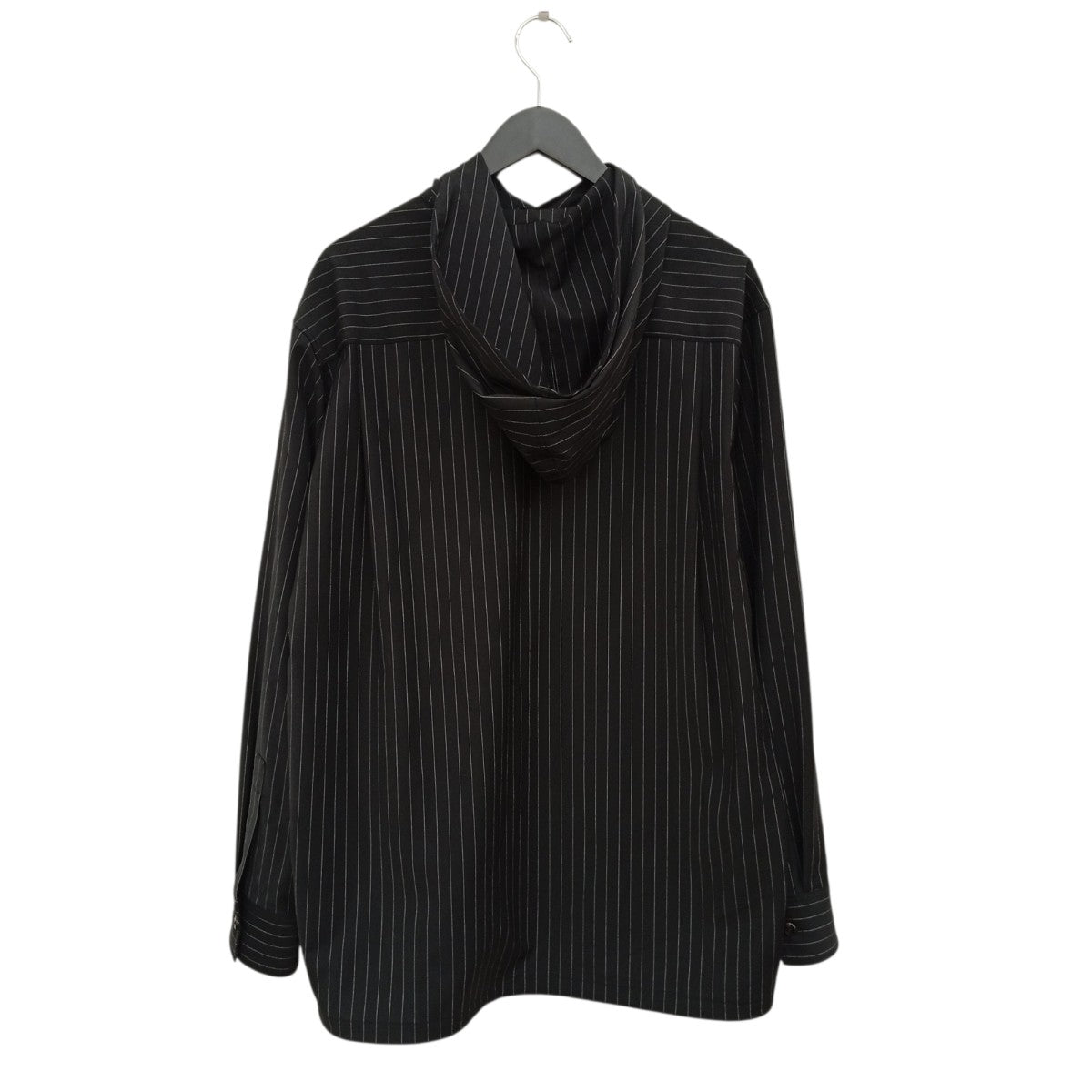 th products Hooded Shirtストライプシャツ2401-SH43-M103 古着・中古-2枚目のアイテム画像