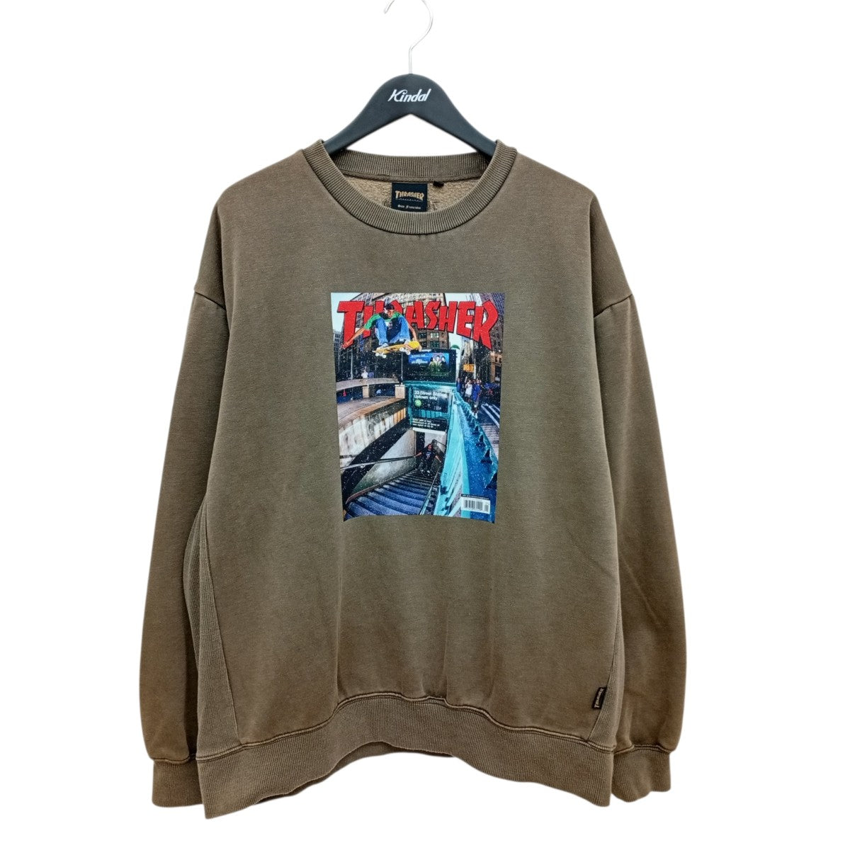 Magazine Cover PIGMENT CREW SWEATトレーナーTH26AW08