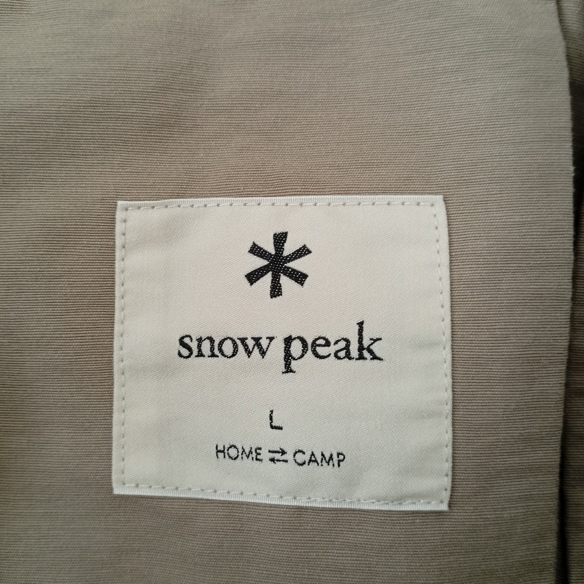 snow peak ハーフパンツPA-22SU102 古着・中古-4枚目のアイテム画像