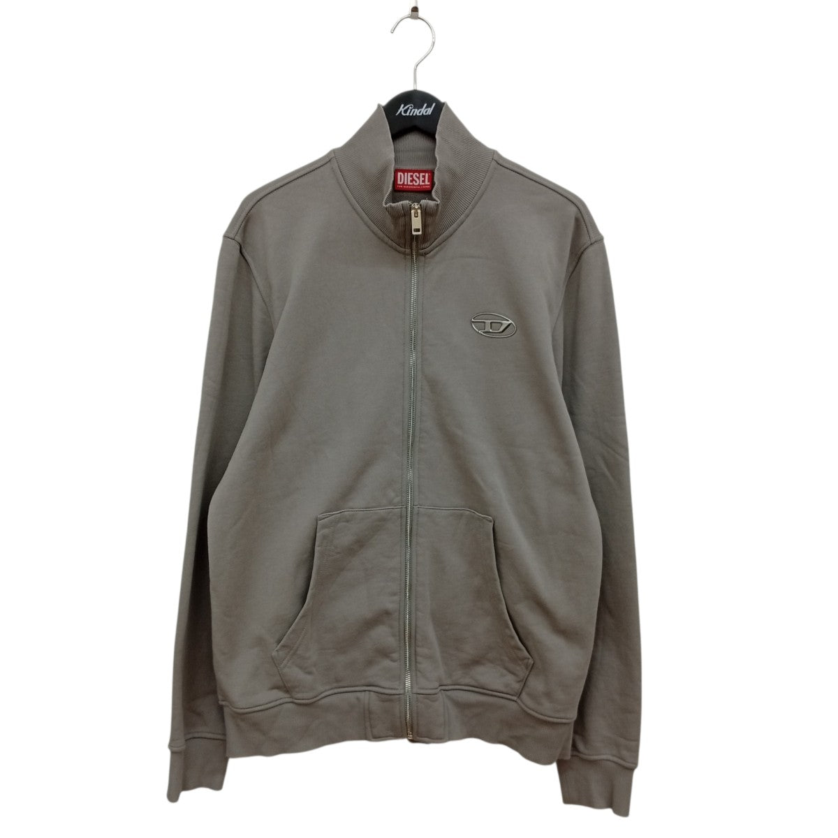 DIESEL S-GINNI-ZIP-0DスウェットジャケットA11439 古着・中古-1枚目のアイテム画像