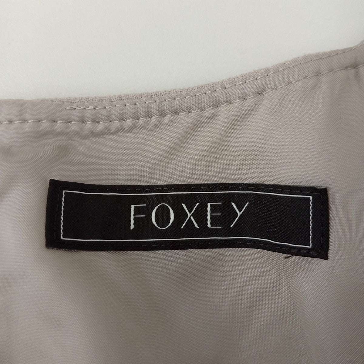 FOXEY(フォクシー) Rocheノースリーブワンピース45614 45614 ベージュ