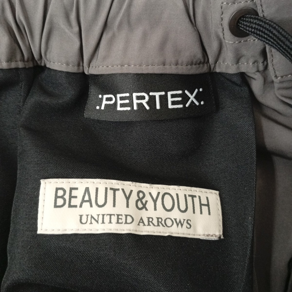 BEAUTY＆YOUTH PERTEXイージーパンツ1214-1-000056 古着・中古-4枚目のアイテム画像