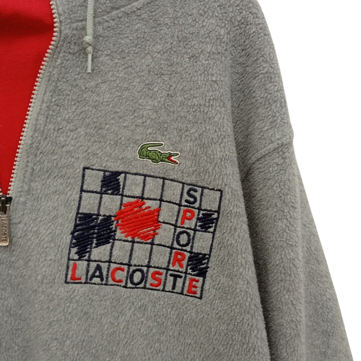 LACOSTE SPORT 文字ワニパーカーSHO14S 古着・中古-4枚目のアイテム画像