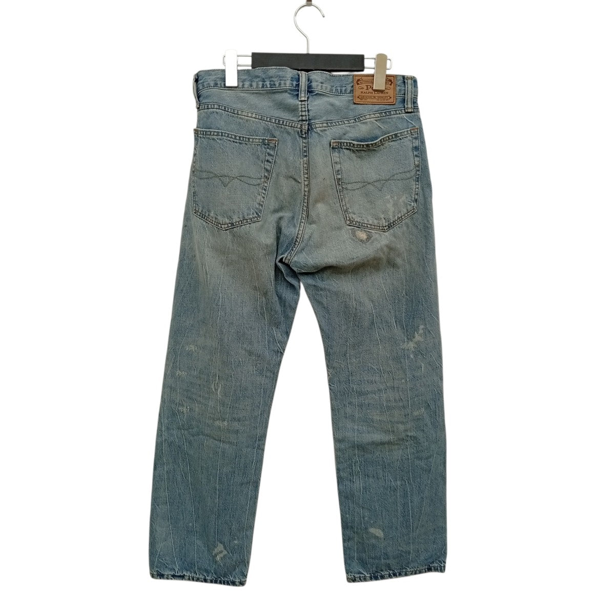 POLO RALPH LAUREN ダメージ加工デニムパンツ 古着・中古-2枚目のアイテム画像