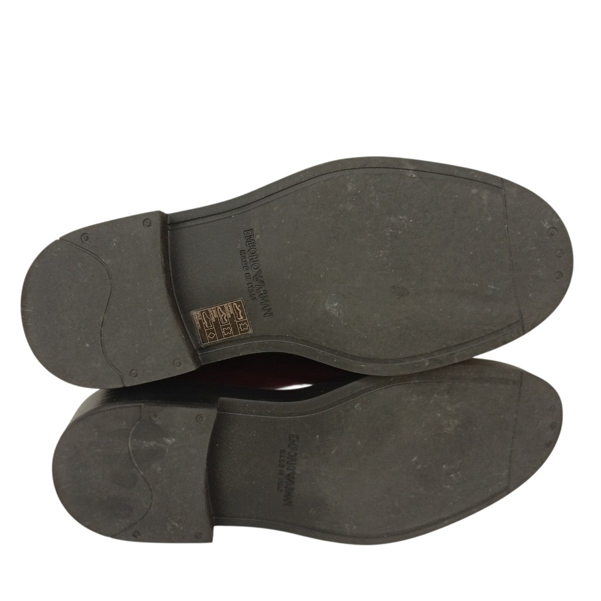 EMPORIO ARMANI ブラッシュドレザーローファーEM003723 古着・中古-5枚目のアイテム画像