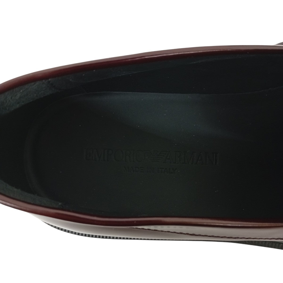 EMPORIO ARMANI ブラッシュドレザーローファーEM003723 古着・中古-7枚目のアイテム画像