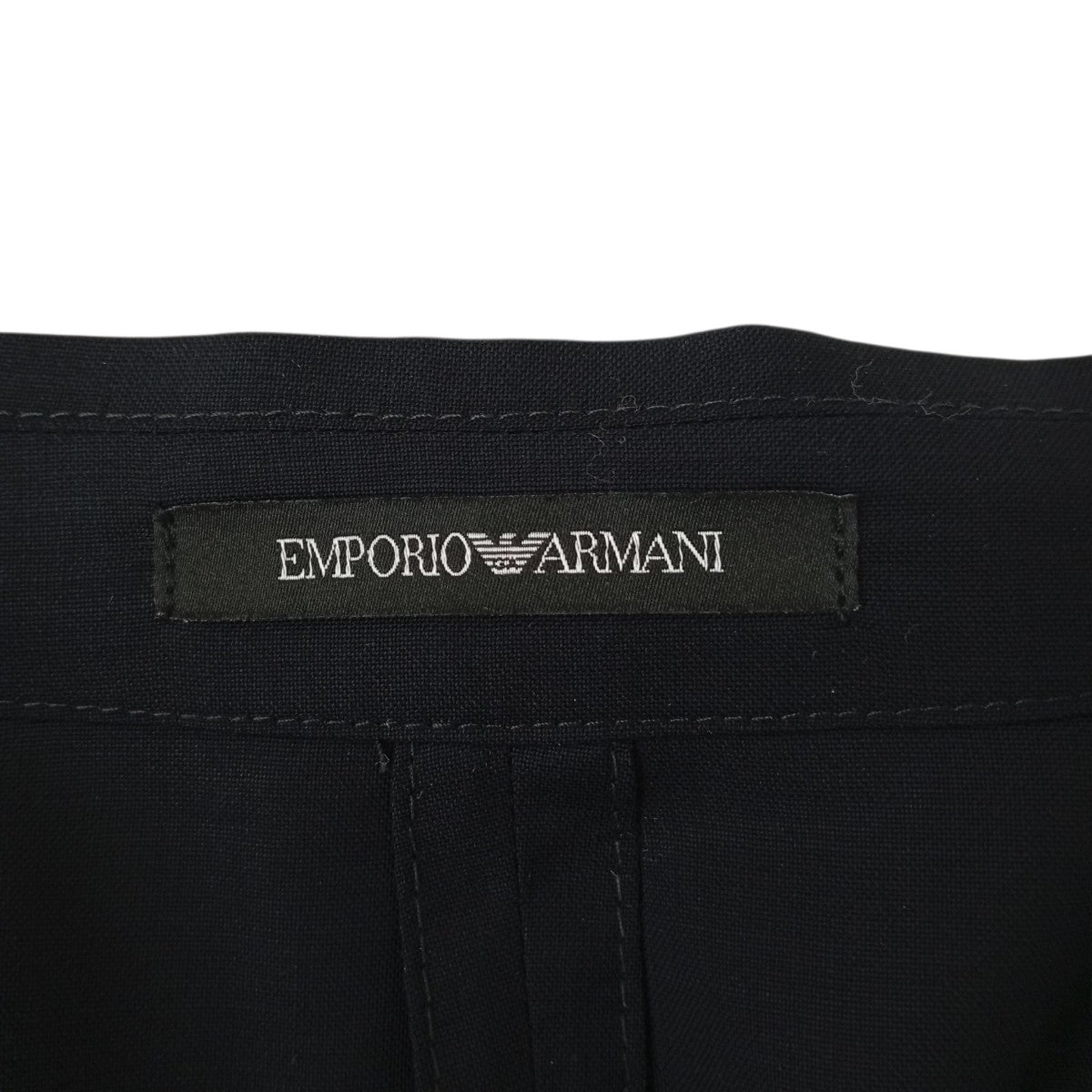 EMPORIO ARMANI シングルブレスト テクニカルジャージー 3Dエフェクト マイクロテクスチャー ICONテーラードジャケットEM000142 古着・中古-4枚目のアイテム画像