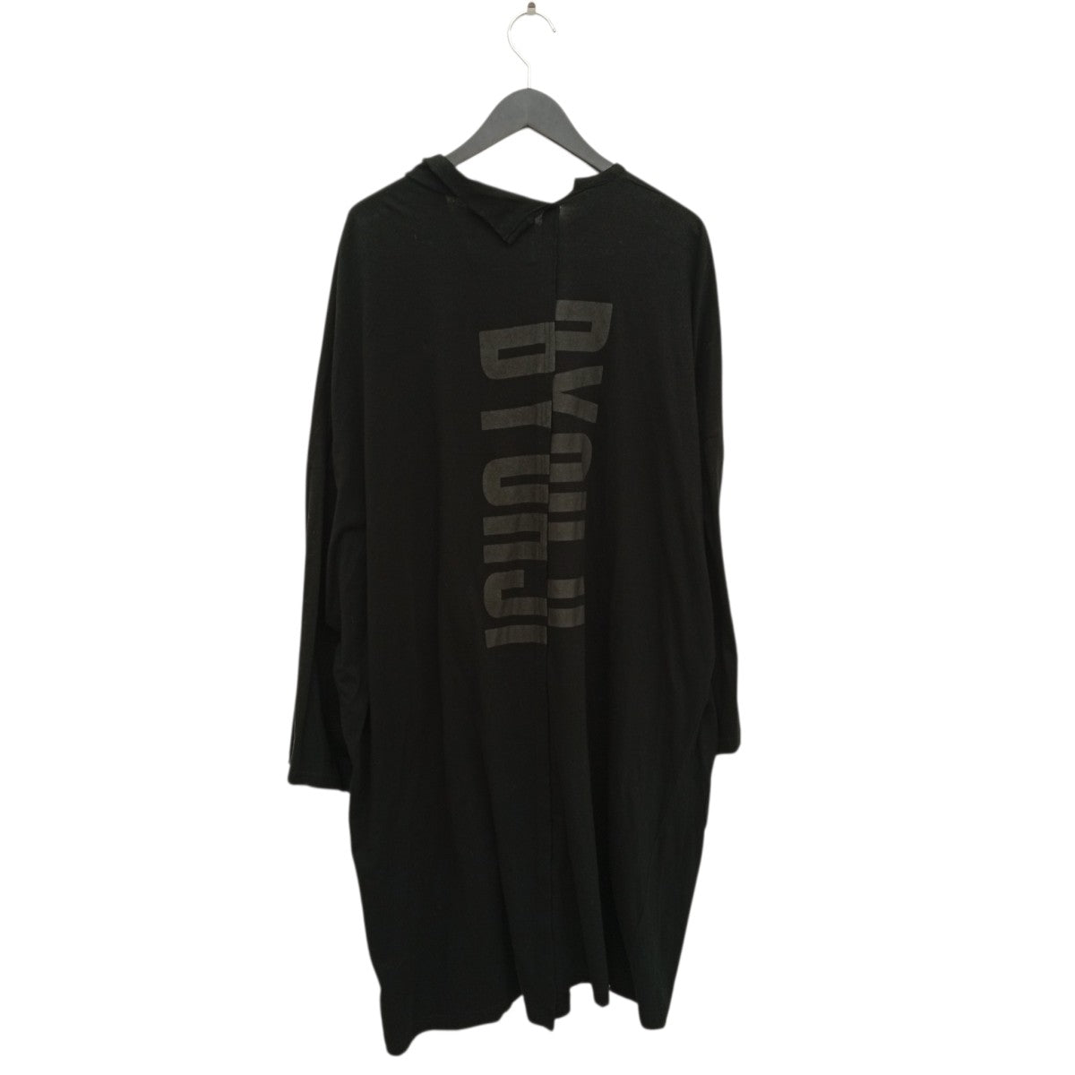 yohji yamamoto +noir BLACK and BLACK変形襟デザインシャツジャケットND-T83-067 古着・中古-2枚目のアイテム画像