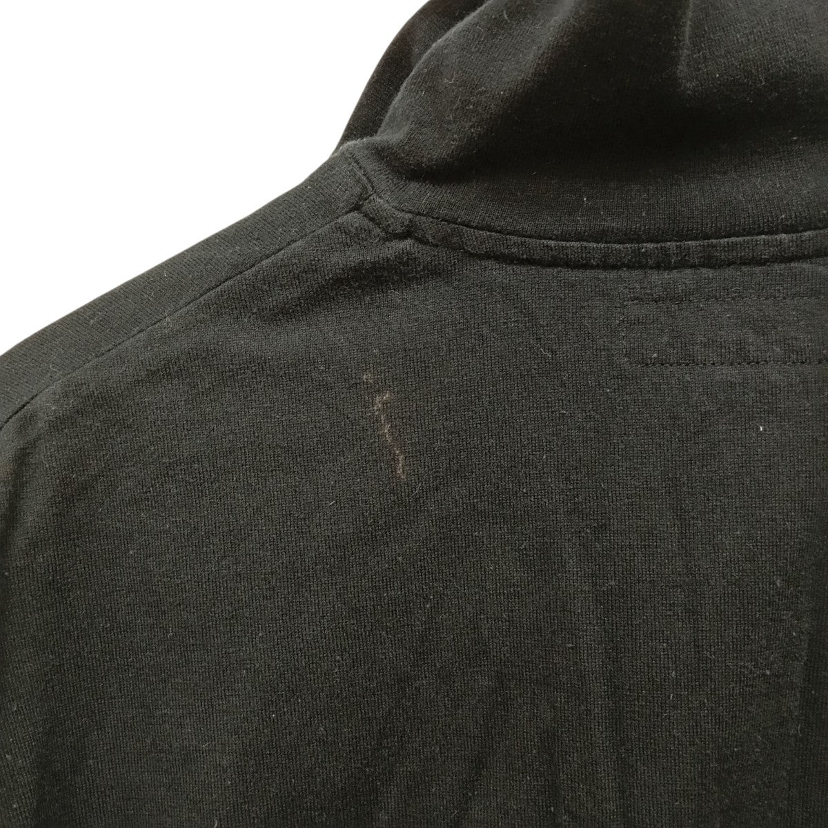 YOHJI YAMAMOTO(ヨウジヤマモト) ハーフジップスウェット ブラック