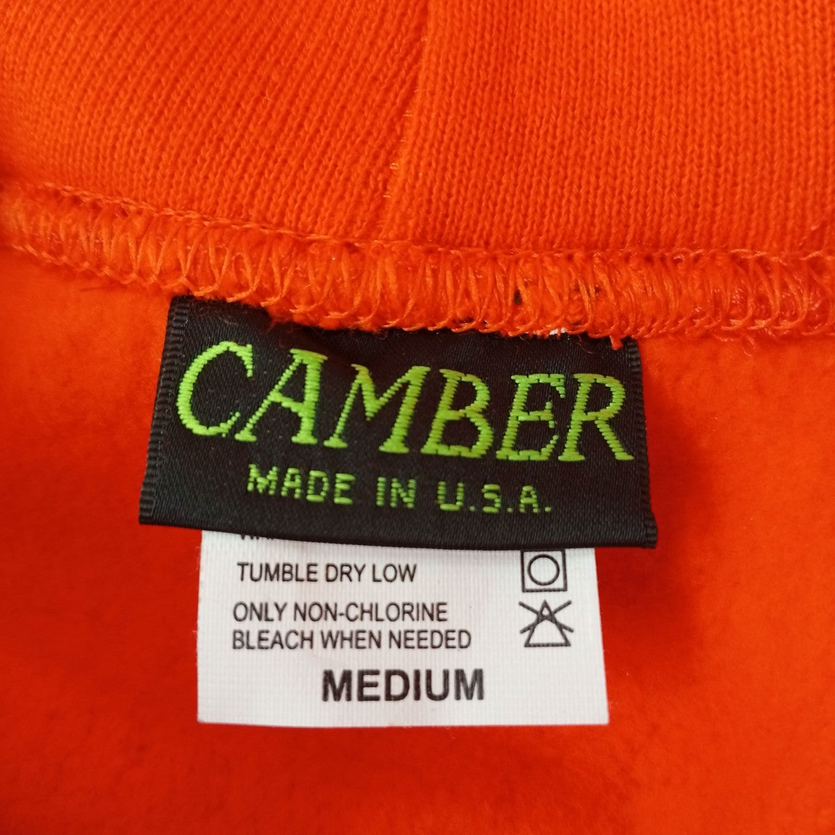 CAMBER USA製 ヘビーウェイトパーカー 古着・中古-3枚目のアイテム画像