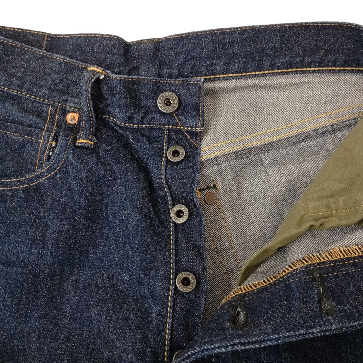 WORKERS 801XH セルビッチデニムパンツ 古着・中古-3枚目のアイテム画像