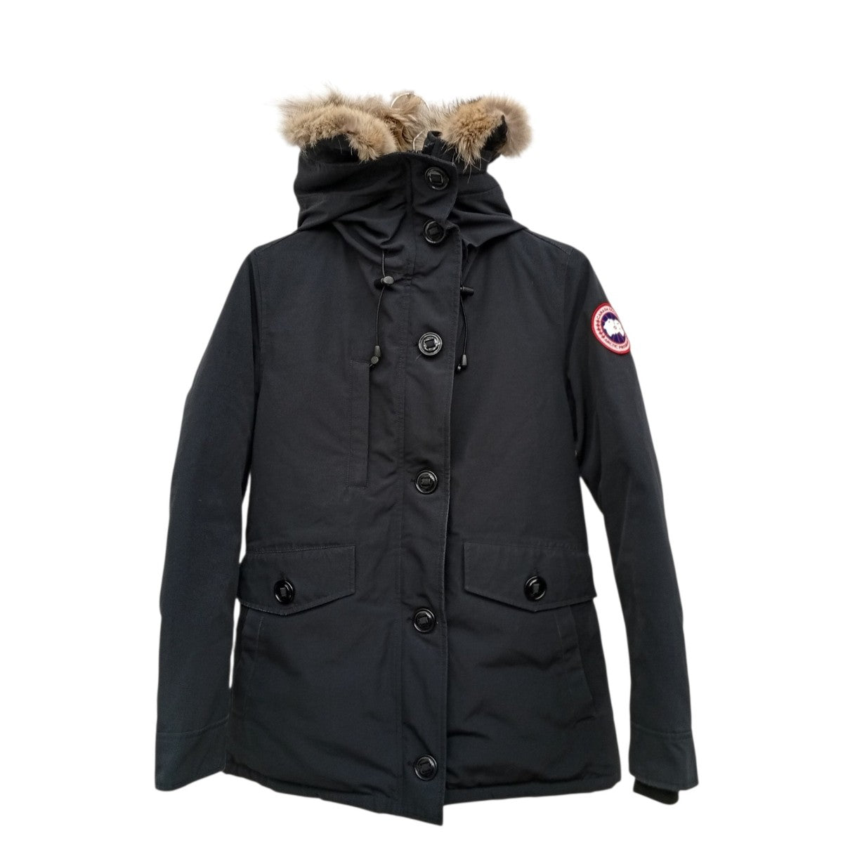 CANADA GOOSE Charlotte Parka ファー付きダウンジャケット2300JL 古着・中古-1枚目のアイテム画像