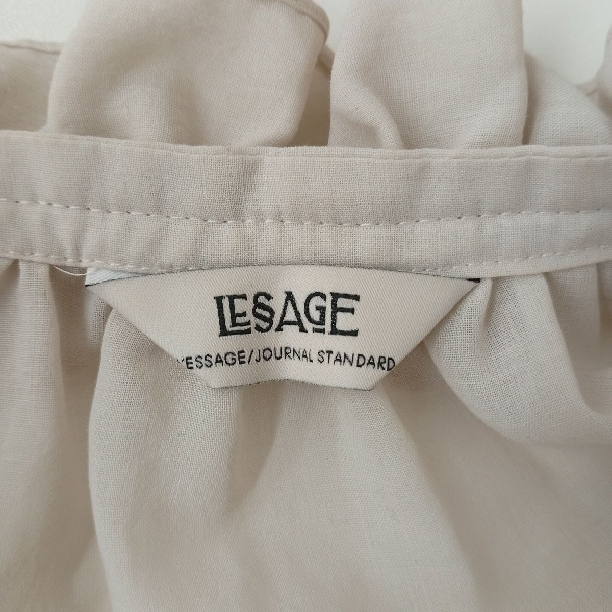 journal standard L’essage フリルブラウス24-050-370-0202-1 古着・中古-3枚目のアイテム画像