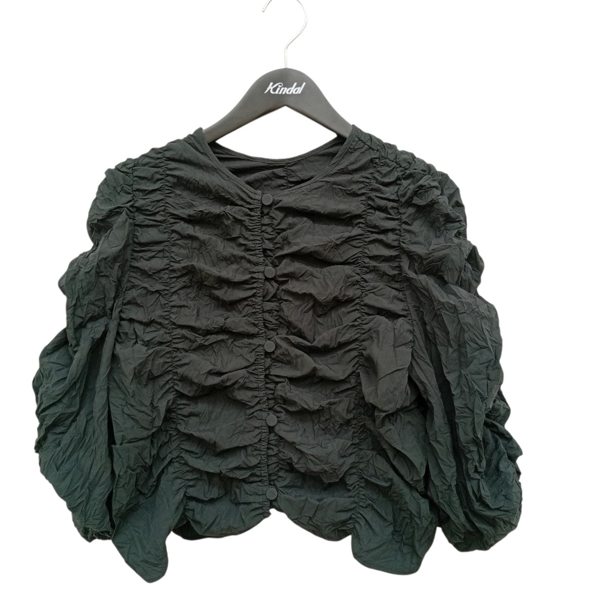 UNITED ARROWS ワッシャー シャーリング 2WAYブラウス1516-162-1589 古着・中古-1枚目のアイテム画像